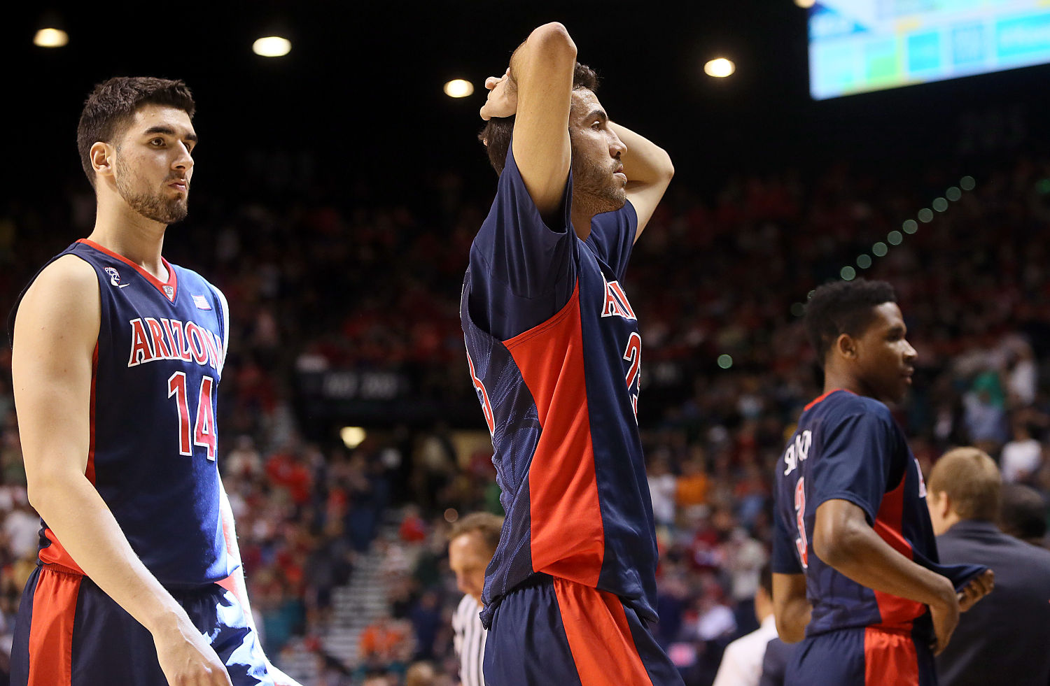 No. 4 seed Arizona vs. No. 1 seed Oregon (copy)